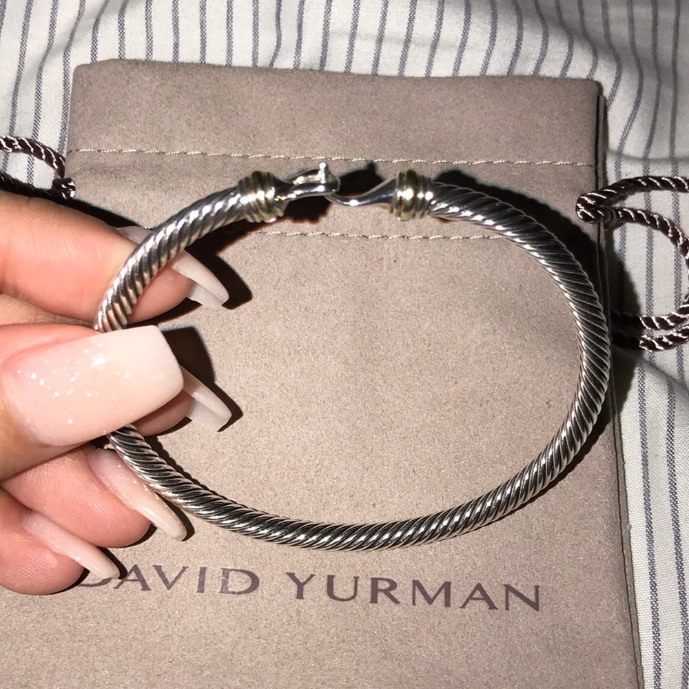David Yurman buckle bracelet - Picture 3 of 4